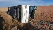 Tragedia con nueve muertos en Oruro: El bus partió de Chile y salió de la carretera antes de volcar