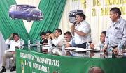 Confederación de Choferes convoca paro escalonado a partir del 5 de mayo