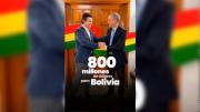 Presidente Paz anuncia paquete de $us 800 millones del BID para impulsar el desarrollo en Bolivia