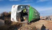 Accidente fatal en la ruta Oruro-Chile: Ocho muertos y decenas de heridos tras el vuelco de un bus