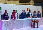 Autoridades electas en las Elecciones Subnacionales 2026 reciben credenciales en el departamento de Potosí