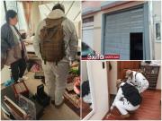 Policía verifica imágenes de cámaras de seguridad para identificar a autores del robo en la casa de Eva Copa