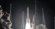 El supercohete europeo Ariane 64 lanza 32 satélites de la constelación Leo de Amazon