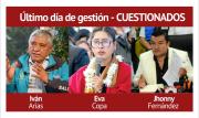 Último día de gestión de Arias, Copa y Fernández; Repiten solo dos alcaldes de capitales; Se van todos los gobernadores; Liberan a YPFB de Trafigura y Vitol; Justicia suspende interpelación a Blanco