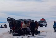 APARATOSO ACCIDENTE EN EL SALAR DE UYUNI DEJA SIETE HERIDOS
