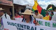 Indígenas que marchan hacia La Paz analizarán su posición frente al apoyo anunciado por la COB