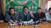 Choferes condicionan asistencia al diálogo a la presencia del presidente Paz