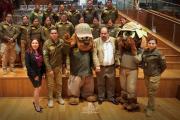 Cámara de Diputados y la Policía lanzaron el programa “Escuelas saludables libres de todo tipo de violencia”