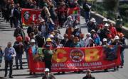 Sectores intensifican protestas y el Gobierno acusa a la COB de ir contra la población