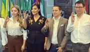 María René Álvarez elegida presidenta de la Asamblea Legislativa de Santa Cruz