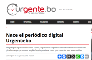 1° de mayo, la primera década de Urgente.bo