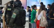 Magistrados son trasladados hasta Viru Viru bajo un fuerte anillo de seguridad
