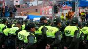 Despliegan efectivos policiales en el centro de La Paz por anuncio de movilizaciones