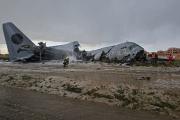 Aprehenden a piloto del avión Hércules que cayó en El Alto