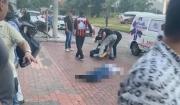 Balean a dos personas cerca de un local nocturno en Santa Cruz