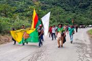 Marcha indígena cumple 23 días y avanza hacia La Paz desde Unduavi