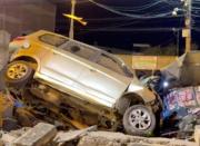 Potosí: Accidente de tránsito en El Calvario causó heridas en nueve personas