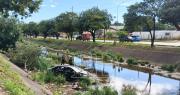 Un vehículo cae al canal después de una colisión; ambos conductores se fugan