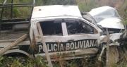 Chuquisaca: Policía provoca accidente de tránsito y deja cinco personas heridas