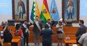 Grover García fue elegido como presidente de la Asamblea Legislativa Departamental de Cochabamba