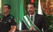 Velasco jura como gobernador de Santa Cruz: 'Vamos a reclamar con firmeza lo que nos corresponde'
