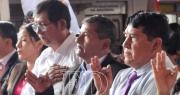Autoridades electas asumen funciones en los municipios cruceños