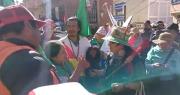 Indígenas expulsan de su marcha a María Galindo: “Discriminadora, pida disculpas de rodillas”