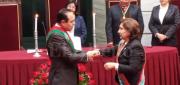 CÉSAR DOCKWEILER ASUME COMO ALCALDE DEL MUNICIPIO DE LA PAZ 