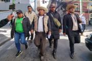 Marchistas entregan pliego de 12 puntos al Gobierno