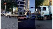 Potosí amanece bloqueada por paro de transporte público