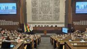 Asamblea inicia sesión para interpelar al ministro de Gobierno en medio de dificultades por bloqueos