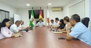 Mamén inicia su primera sesión de gabinete