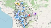 ABC reporta 64 puntos de bloqueos y la Confederación de Choferes califica de contundente su paro de 24 horas