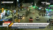 Se restablece la circulación vehicular en las ciudades capitales del país