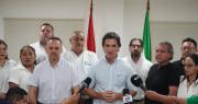 Alcalde cruceño acuerda con profesionales de salud que no habrá paros hasta diciembre y asume otros compromisos