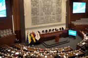 Asamblea Legislativa aprueba declaración pidiendo respeto a la democracia y rechaza intentos de desestabilización