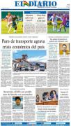 Portadas de los periódicos de Bolivia del miércoles 6 de mayo del 2026