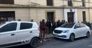 Choferes llegan a la Casa Grande para el diálogo y advierten que sin la presencia de Rodrigo Paz no habrá acuerdo