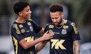 Neymar y Robinho Jr. sellan la paz en público tras el altercado durante un entrenamiento