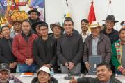 Gobierno y CSUTCB acuerdan abrogación de la Ley 1720 y plantean reformas políticas y sociales