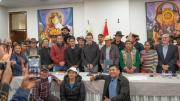 Gobierno se compromete a gestionar en la ALP la abrogación de la Ley 1720, marchistas cuestionan acuerdo