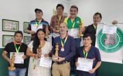 Ajedrecistas seniors compiten en un Nacional en Santa Cruz