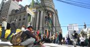 Marcha indígena mantiene su vigilia y diputados tratarán la posible abrogación de la Ley 1720