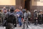 INTERVENCIÓN POLICIAL DEJA 13 DETENIDOS VINCULADAS A LA COB TRAS RETENCIÓN DE FUNCIONARIOS