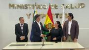 El alcalde Mamén Saavedra se reúne con la ministra de Salud y representantes de la cooperación internacional