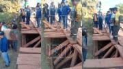 Por destrozos en un puente queda inhabilitada la carretera que une a San Ignacio y San Matías