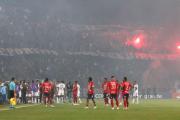 La Conmebol cancela el partido entre Medellín y Flamengo por desmanes en una tribuna