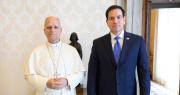 León XIV y Rubio sellan el compromiso de buenas relaciones tras los insultos de Trump