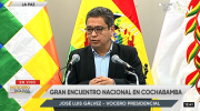 Damos paso a un nuevo ciclo, vocero revela ejes del Gran Encuentro Nacional en Cochabamba