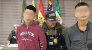 Policía esclarece crimen de mujer calcinada y presenta a los dos aprehendidos